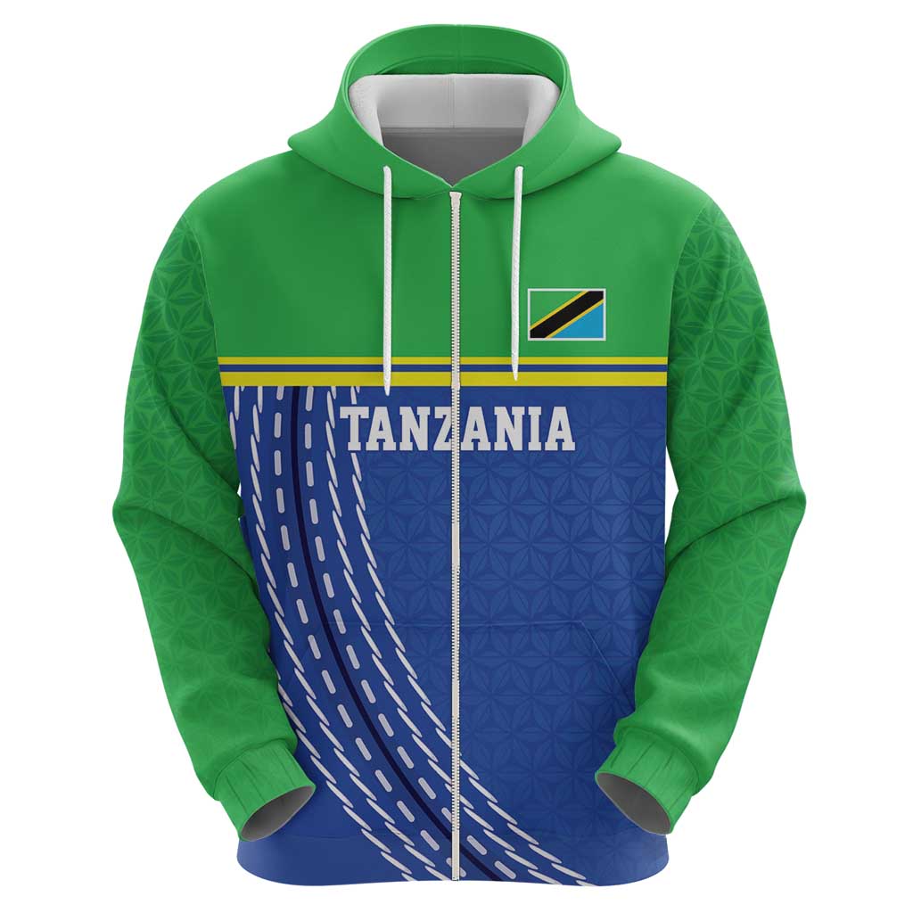 Tanzania Cricket Custom Hoodie The Cows Tanzania Pattern - Wonder Print Shop