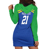 Tanzania Cricket Custom Hoodie Dress The Cows Tanzania Pattern - Wonder Print Shop