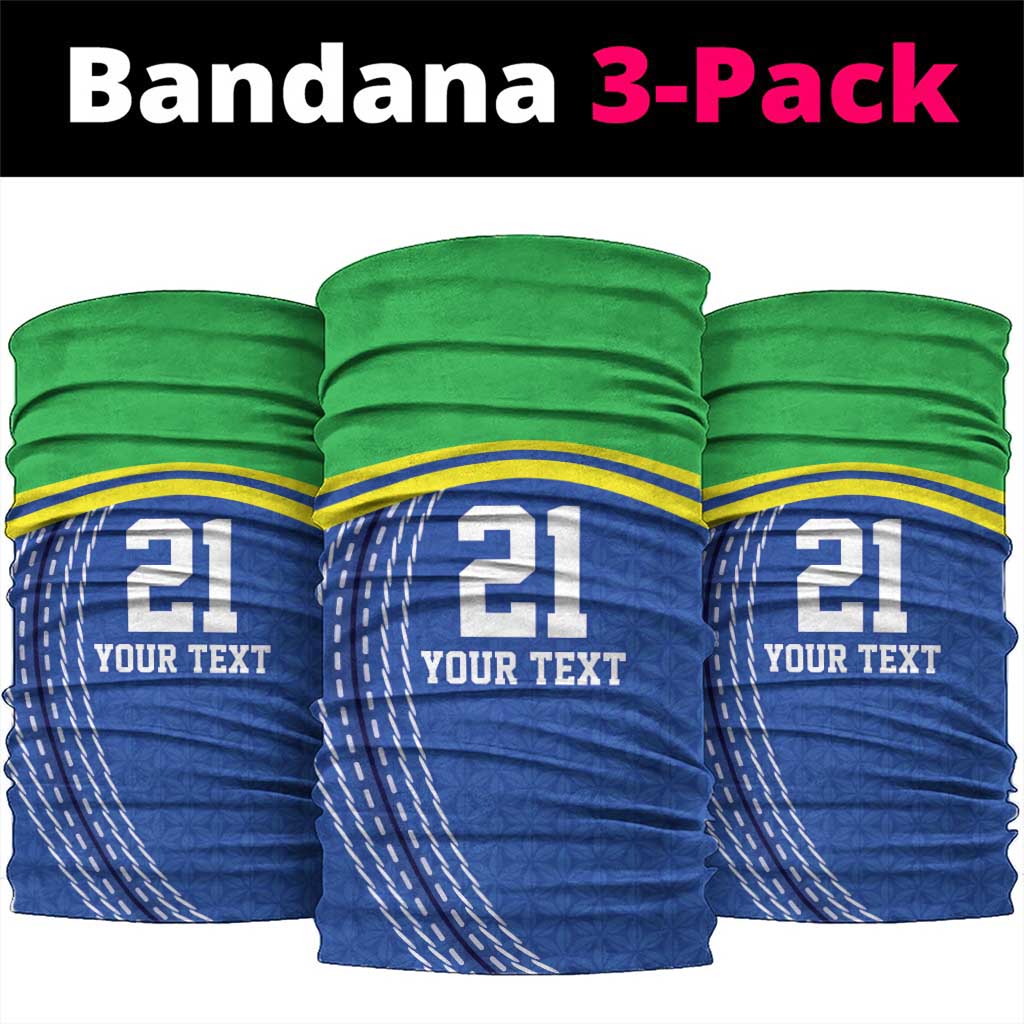 Tanzania Cricket Custom Neck Gaiter The Cows Tanzania Pattern - Wonder Print Shop