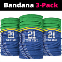 Tanzania Cricket Custom Neck Gaiter The Cows Tanzania Pattern - Wonder Print Shop