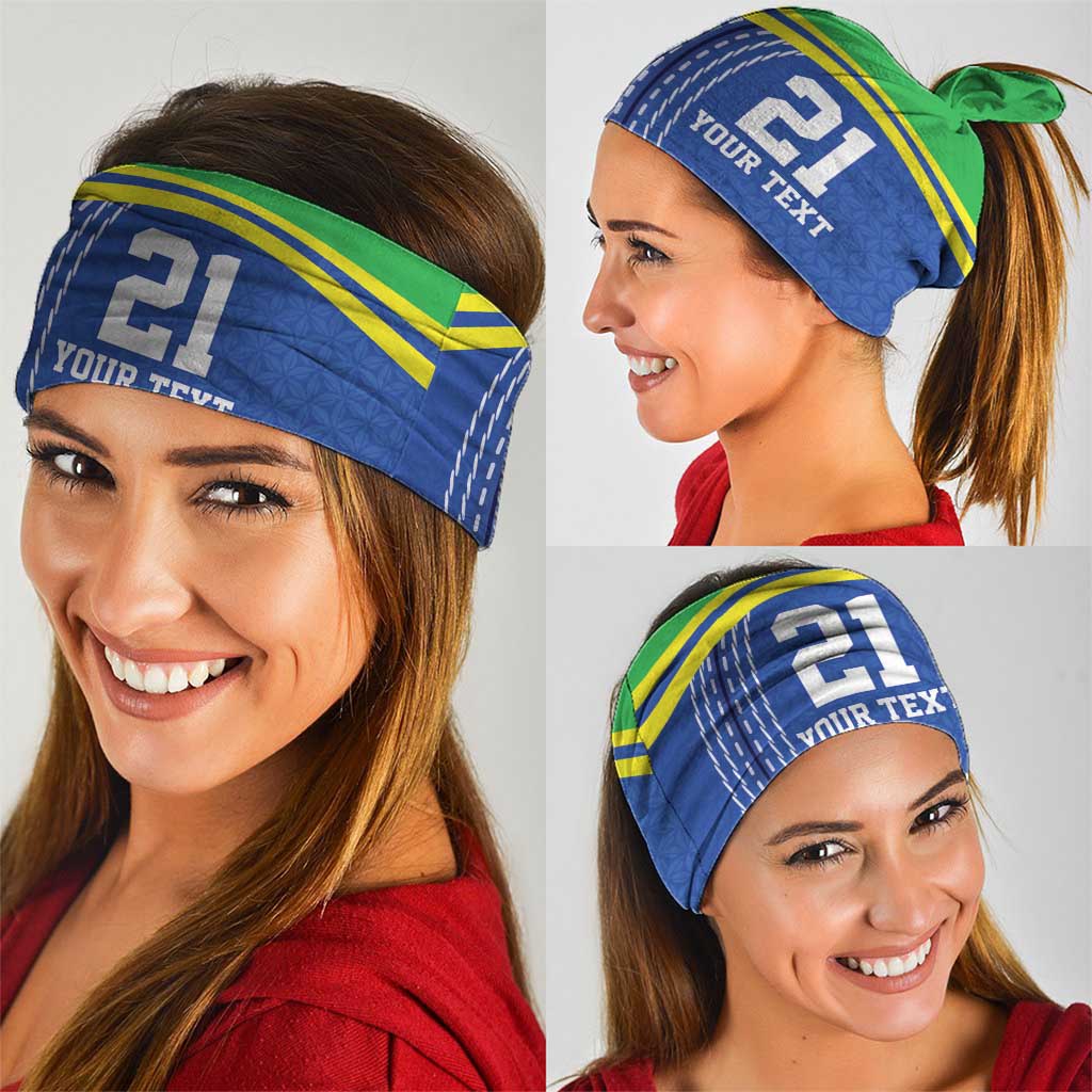 Tanzania Cricket Custom Neck Gaiter The Cows Tanzania Pattern - Wonder Print Shop