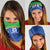Tanzania Cricket Custom Neck Gaiter The Cows Tanzania Pattern - Wonder Print Shop