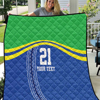 Tanzania Cricket Custom Quilt The Cows Tanzania Pattern - Wonder Print Shop