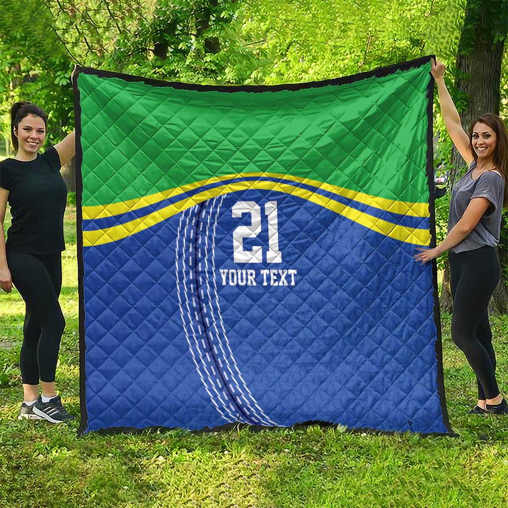 Tanzania Cricket Custom Quilt The Cows Tanzania Pattern - Wonder Print Shop