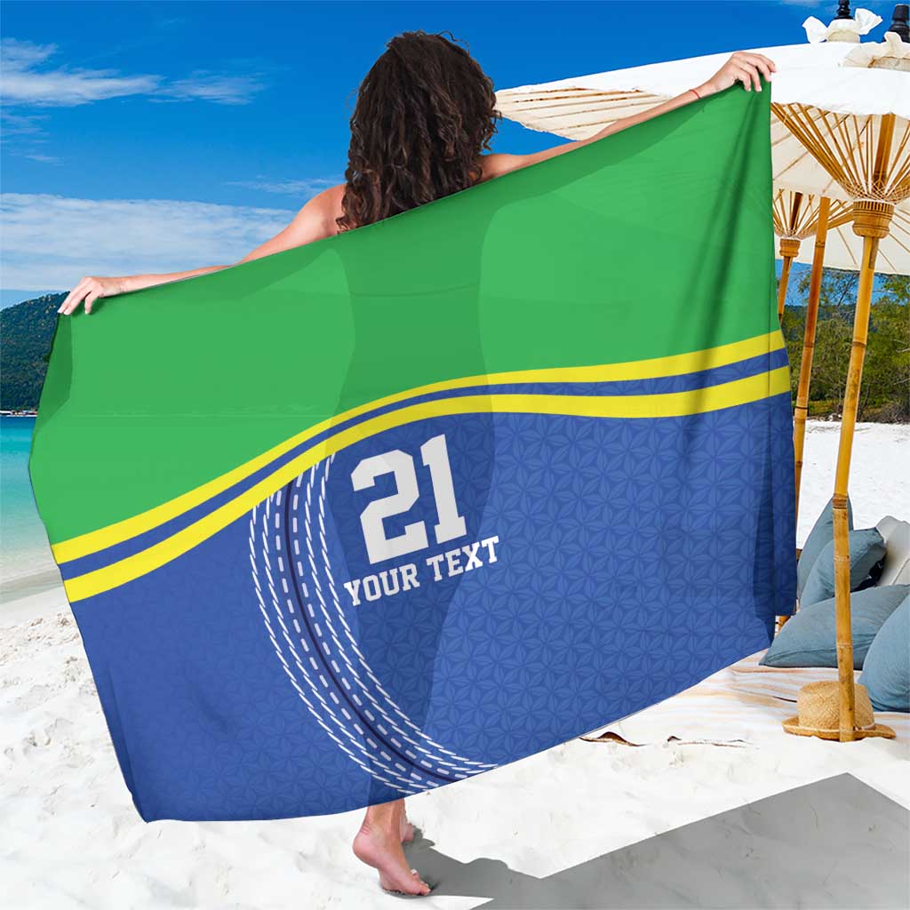 Tanzania Cricket Custom Sarong The Cows Tanzania Pattern - Wonder Print Shop