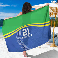 Tanzania Cricket Custom Sarong The Cows Tanzania Pattern - Wonder Print Shop