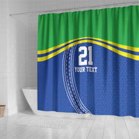 Tanzania Cricket Custom Shower Curtain The Cows Tanzania Pattern - Wonder Print Shop