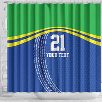 Tanzania Cricket Custom Shower Curtain The Cows Tanzania Pattern - Wonder Print Shop