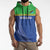 Tanzania Cricket Custom Sleeveless Hoodie The Cows Tanzania Pattern - Wonder Print Shop