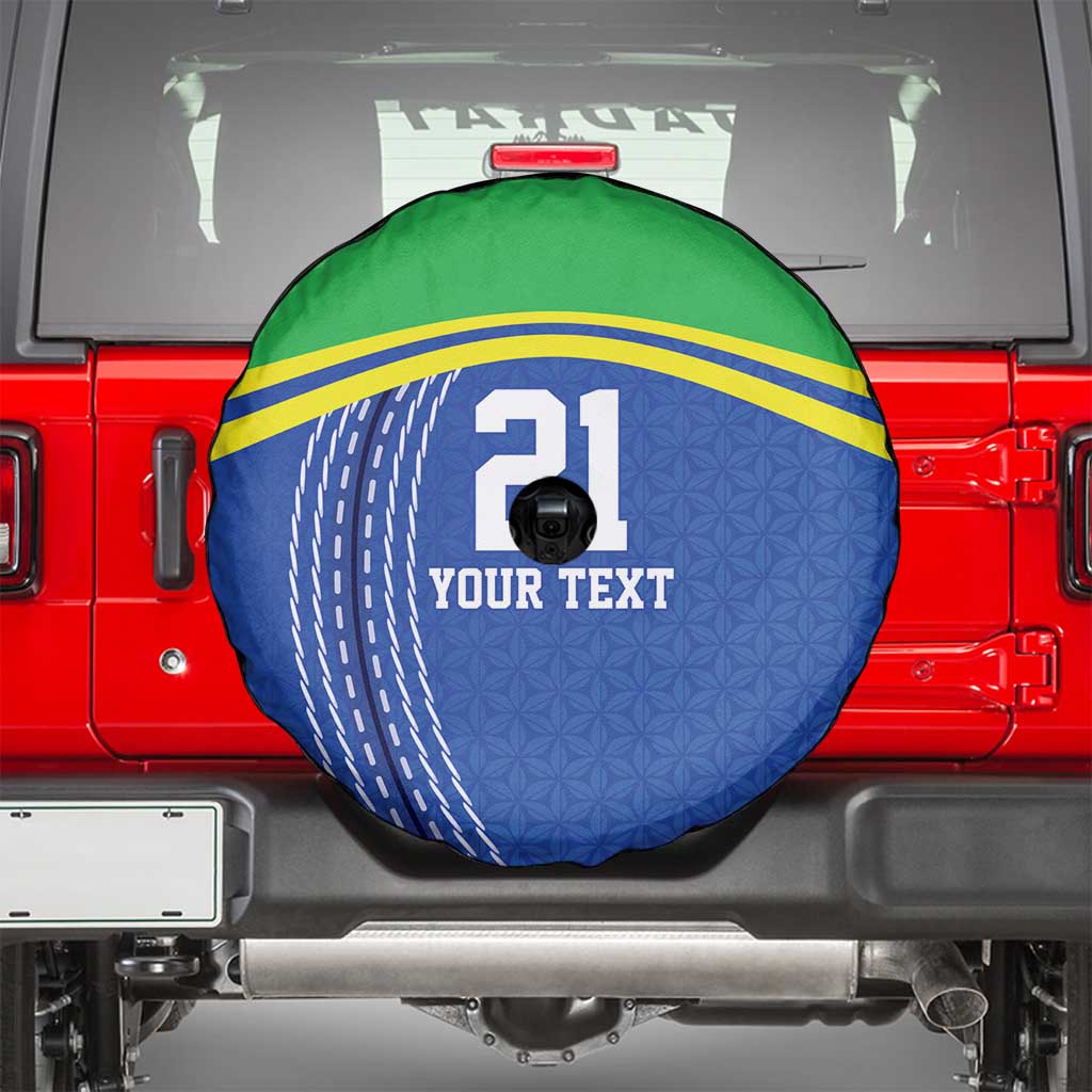 Tanzania Cricket Custom Spare Tire Cover The Cows Tanzania Pattern - Wonder Print Shop