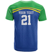 Tanzania Cricket Custom T Shirt The Cows Tanzania Pattern - Wonder Print Shop