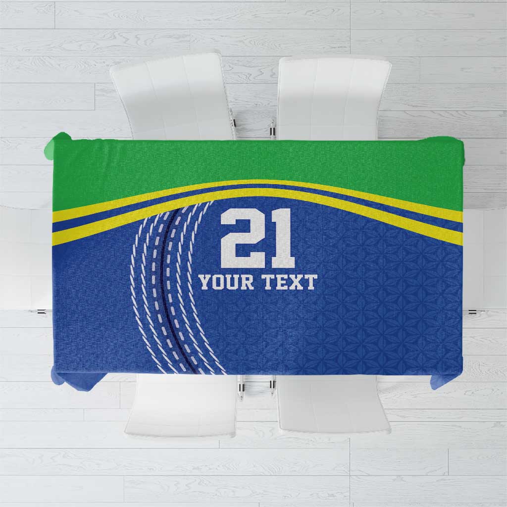 Tanzania Cricket Custom Tablecloth The Cows Tanzania Pattern - Wonder Print Shop