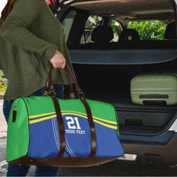 Tanzania Cricket Custom Travel Bag The Cows Tanzania Pattern - Wonder Print Shop