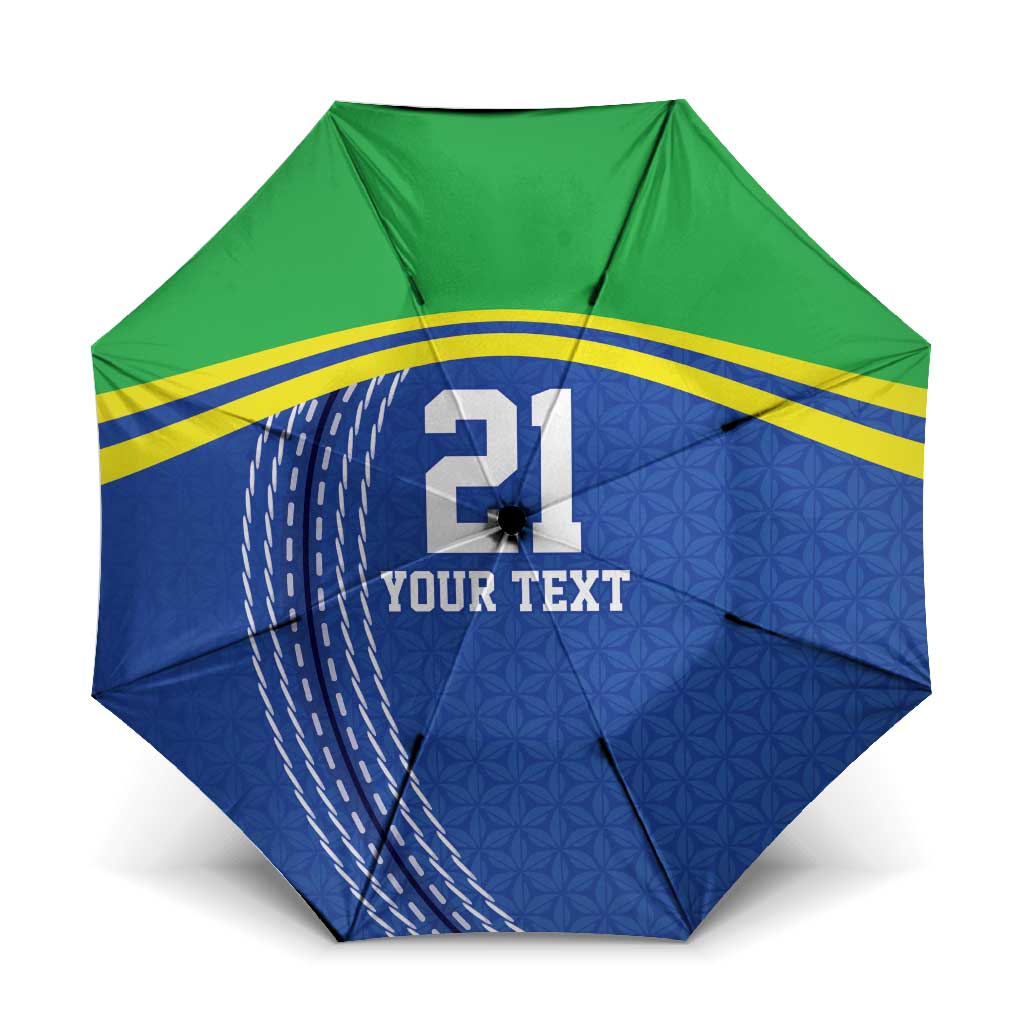 Tanzania Cricket Custom Umbrella The Cows Tanzania Pattern - Wonder Print Shop