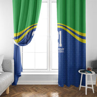Tanzania Cricket Custom Window Curtain The Cows Tanzania Pattern - Wonder Print Shop