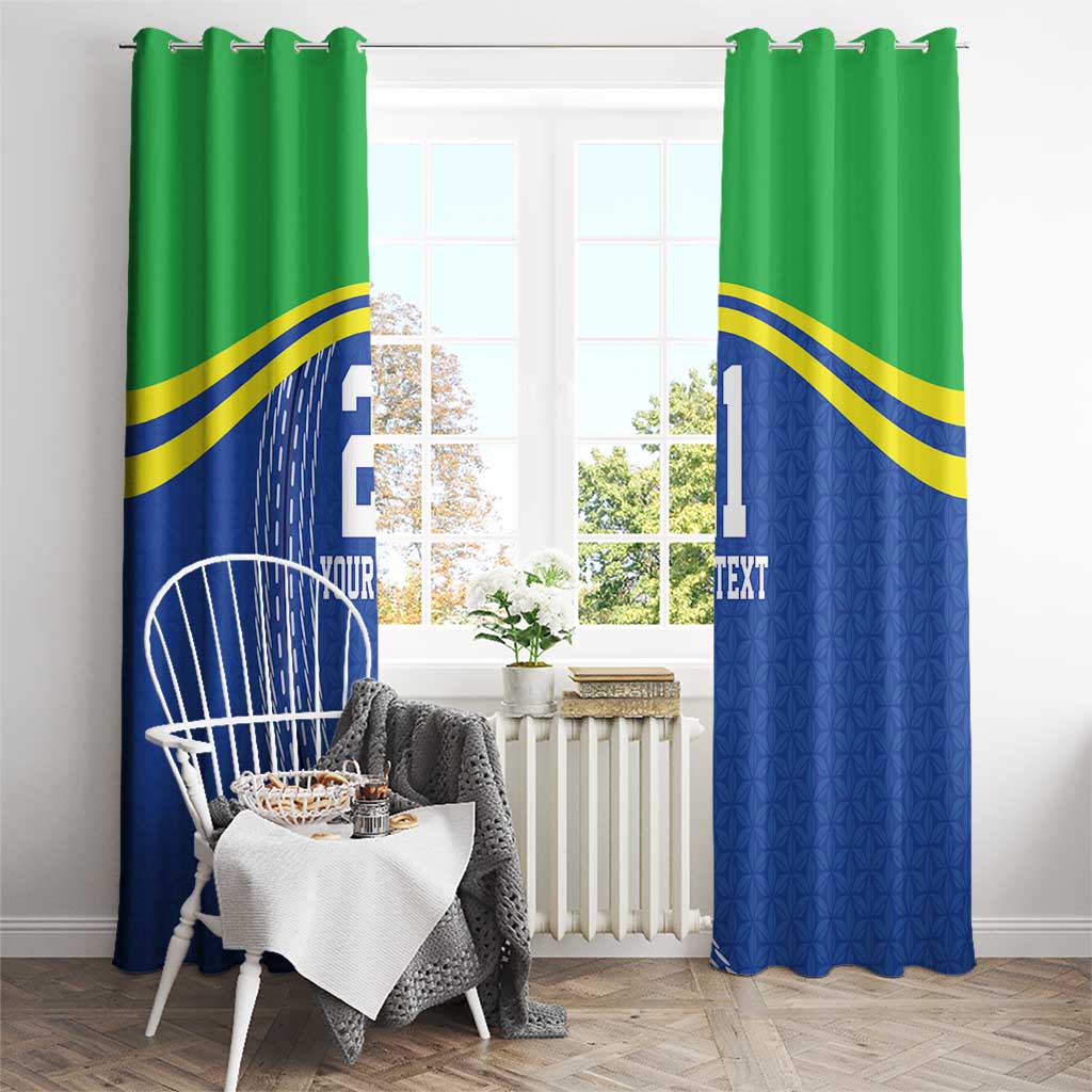 Tanzania Cricket Custom Window Curtain The Cows Tanzania Pattern - Wonder Print Shop