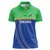 Tanzania Cricket Custom Women Polo Shirt The Cows Tanzania Pattern - Wonder Print Shop
