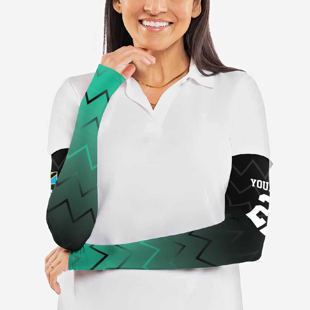 Tanzania Football Custom Arm Sleeves Retro 2023-24 Tanzania History - Wonder Print Shop