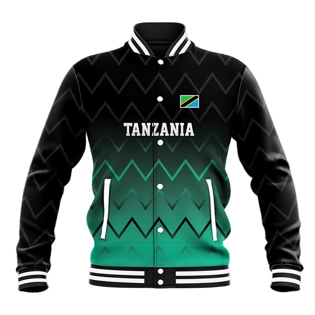 Tanzania Football Custom Baseball Jacket Retro 2023-24 Tanzania History - Wonder Print Shop