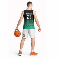 Tanzania Football Custom Basketball Jersey Retro 2023-24 Tanzania History - Wonder Print Shop