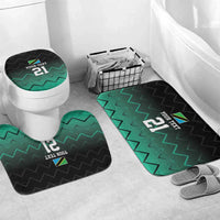Tanzania Football Custom Bathroom Set Retro 2023-24 Tanzania History - Wonder Print Shop