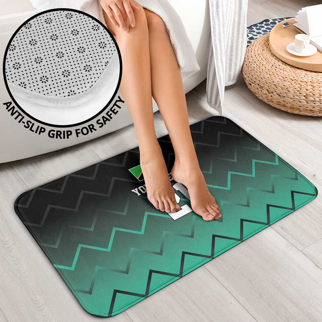 Tanzania Football Custom Bathroom Set Retro 2023-24 Tanzania History - Wonder Print Shop