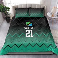 Tanzania Football Custom Bedding Set Retro 2023-24 Tanzania History - Wonder Print Shop