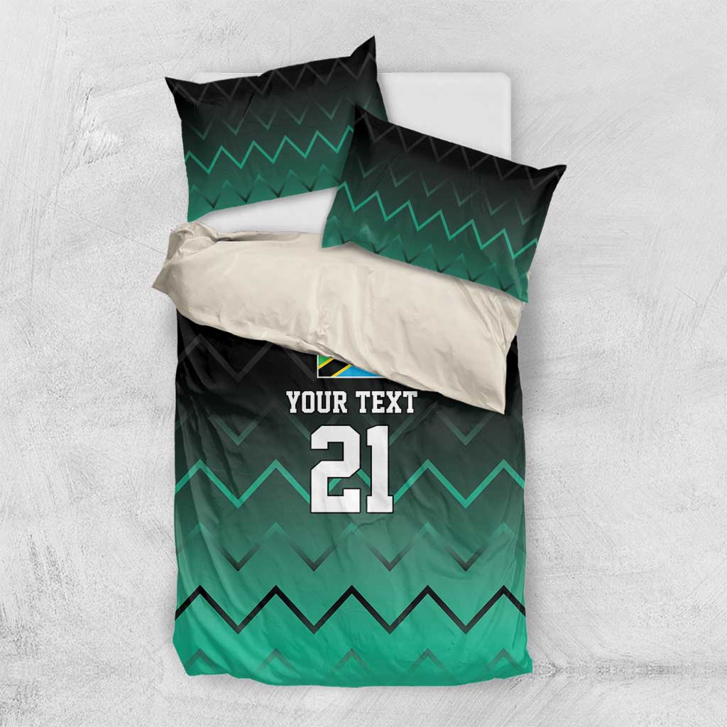 Tanzania Football Custom Bedding Set Retro 2023-24 Tanzania History - Wonder Print Shop