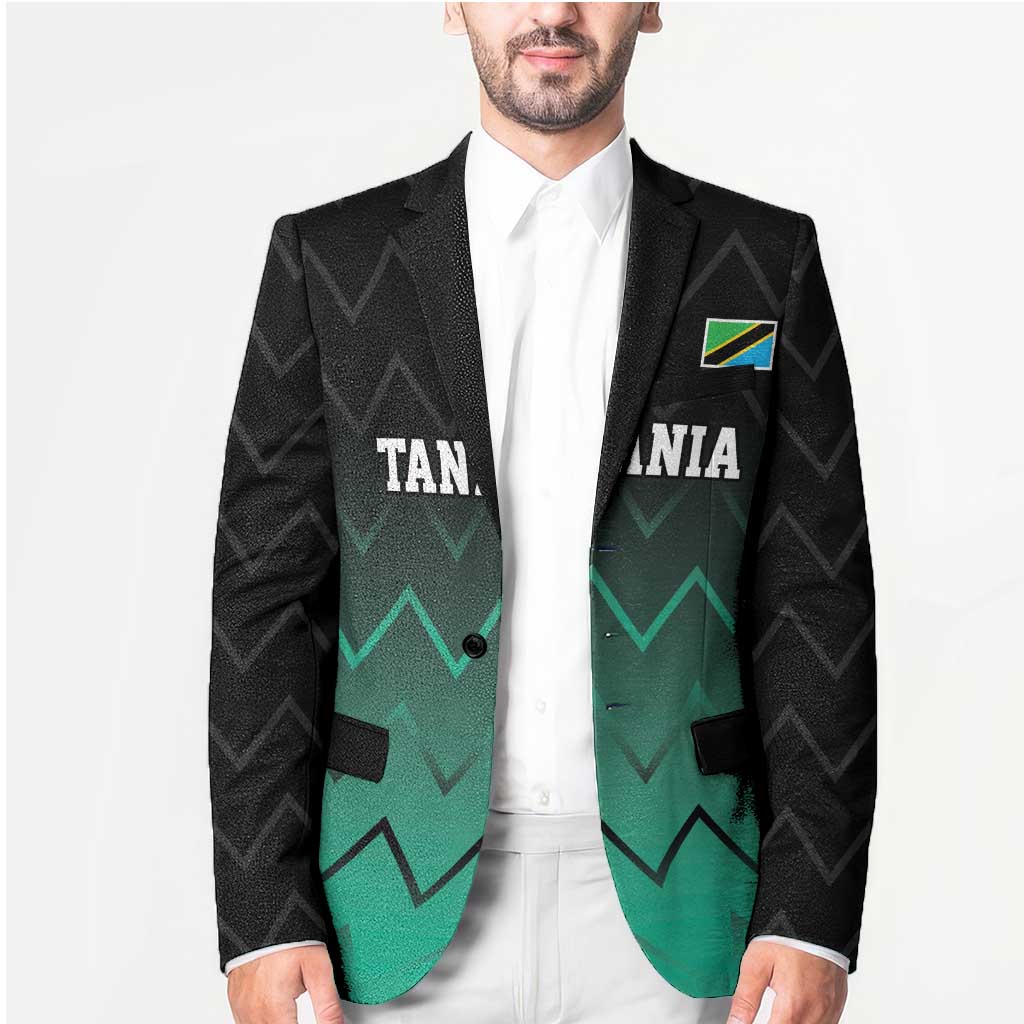 Tanzania Football Custom Blazer Retro 2023-24 Tanzania History - Wonder Print Shop