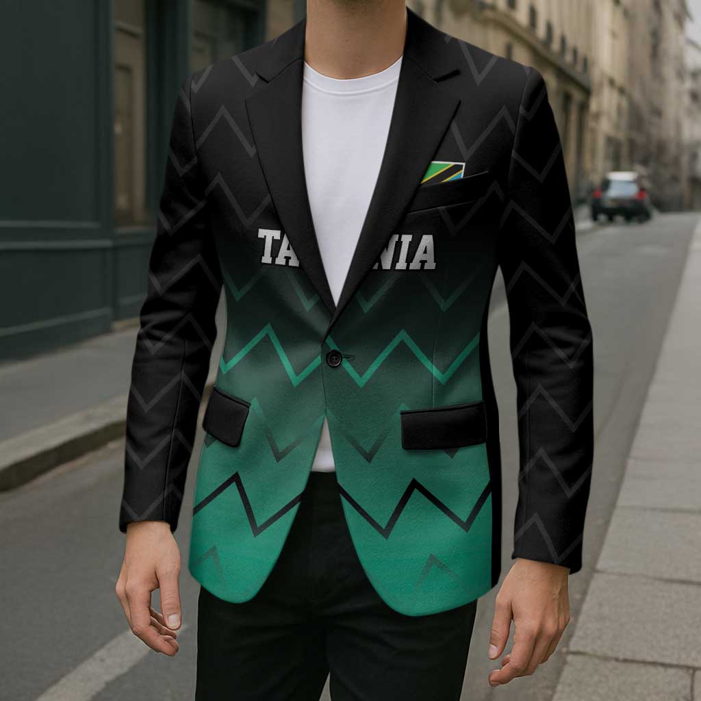 Tanzania Football Custom Blazer Retro 2023-24 Tanzania History - Wonder Print Shop