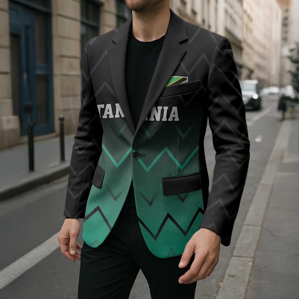 Tanzania Football Custom Blazer Retro 2023-24 Tanzania History - Wonder Print Shop