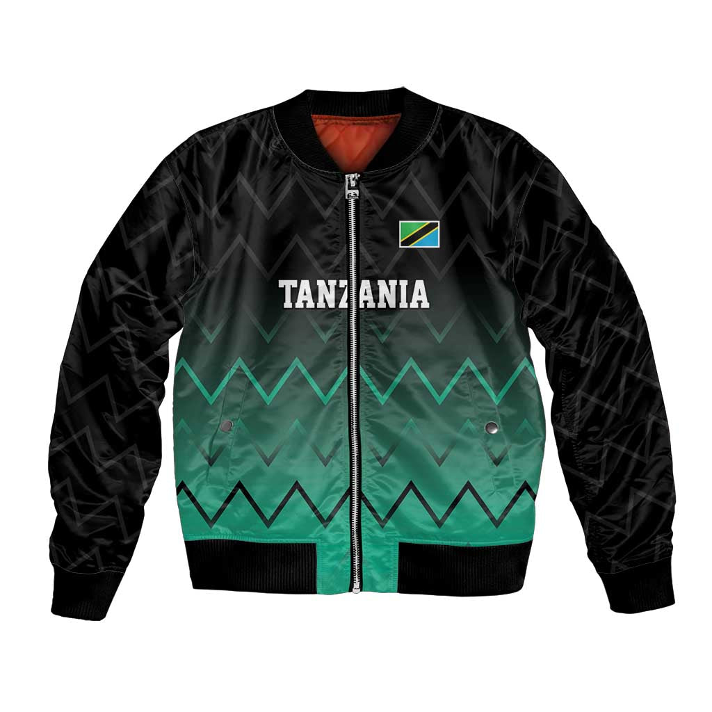 Tanzania Football Custom Bomber Jacket Retro 2023-24 Tanzania History - Wonder Print Shop