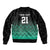 Tanzania Football Custom Bomber Jacket Retro 2023-24 Tanzania History - Wonder Print Shop