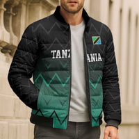 Tanzania Football Custom Bomber Puffer Jacket Retro 2023-24 Tanzania History - Wonder Print Shop