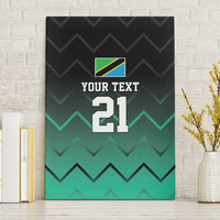 Tanzania Football Custom Canvas Wall Art Retro 2023-24 Tanzania History - Wonder Print Shop