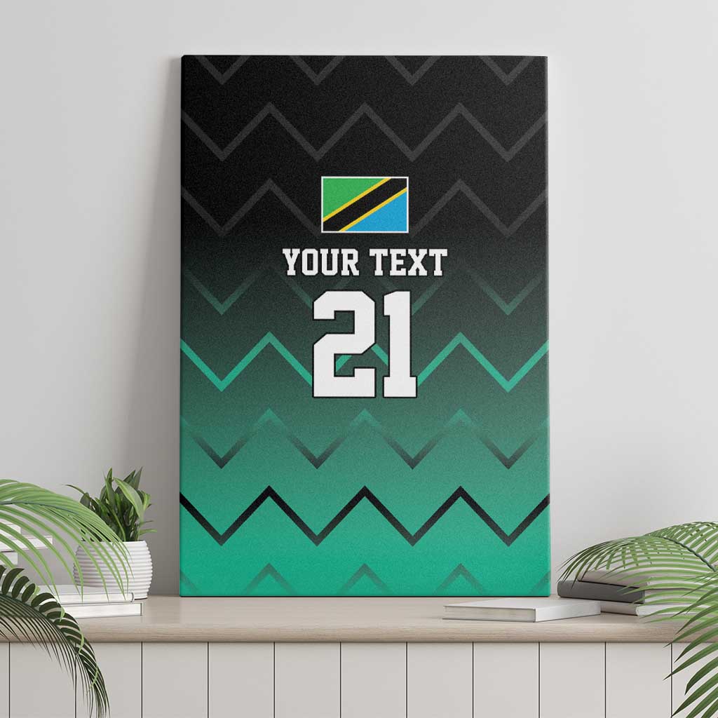 Tanzania Football Custom Canvas Wall Art Retro 2023-24 Tanzania History - Wonder Print Shop