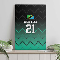 Tanzania Football Custom Canvas Wall Art Retro 2023-24 Tanzania History - Wonder Print Shop