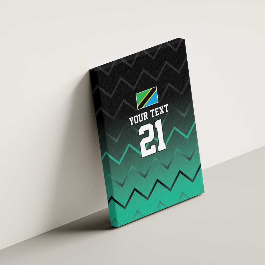 Tanzania Football Custom Canvas Wall Art Retro 2023-24 Tanzania History - Wonder Print Shop