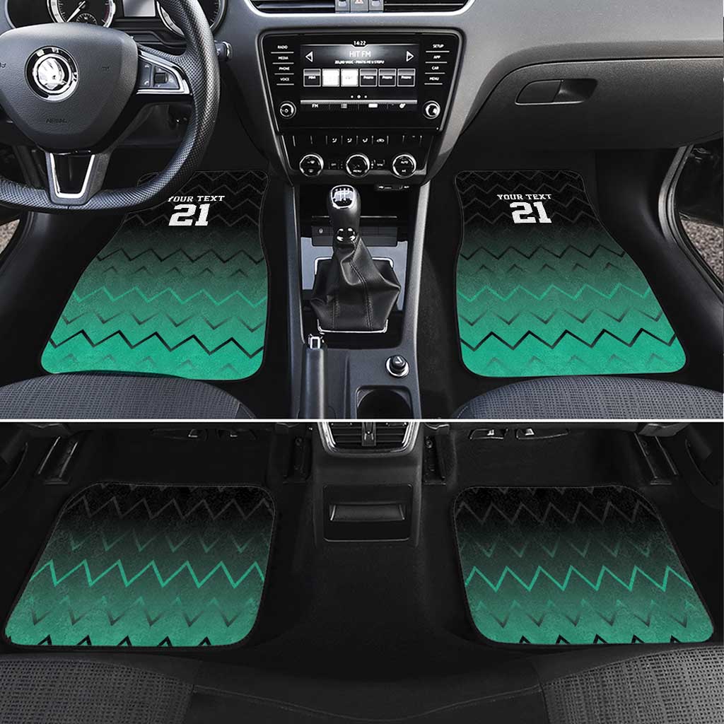 Tanzania Football Custom Car Mats Retro 2023-24 Tanzania History - Wonder Print Shop