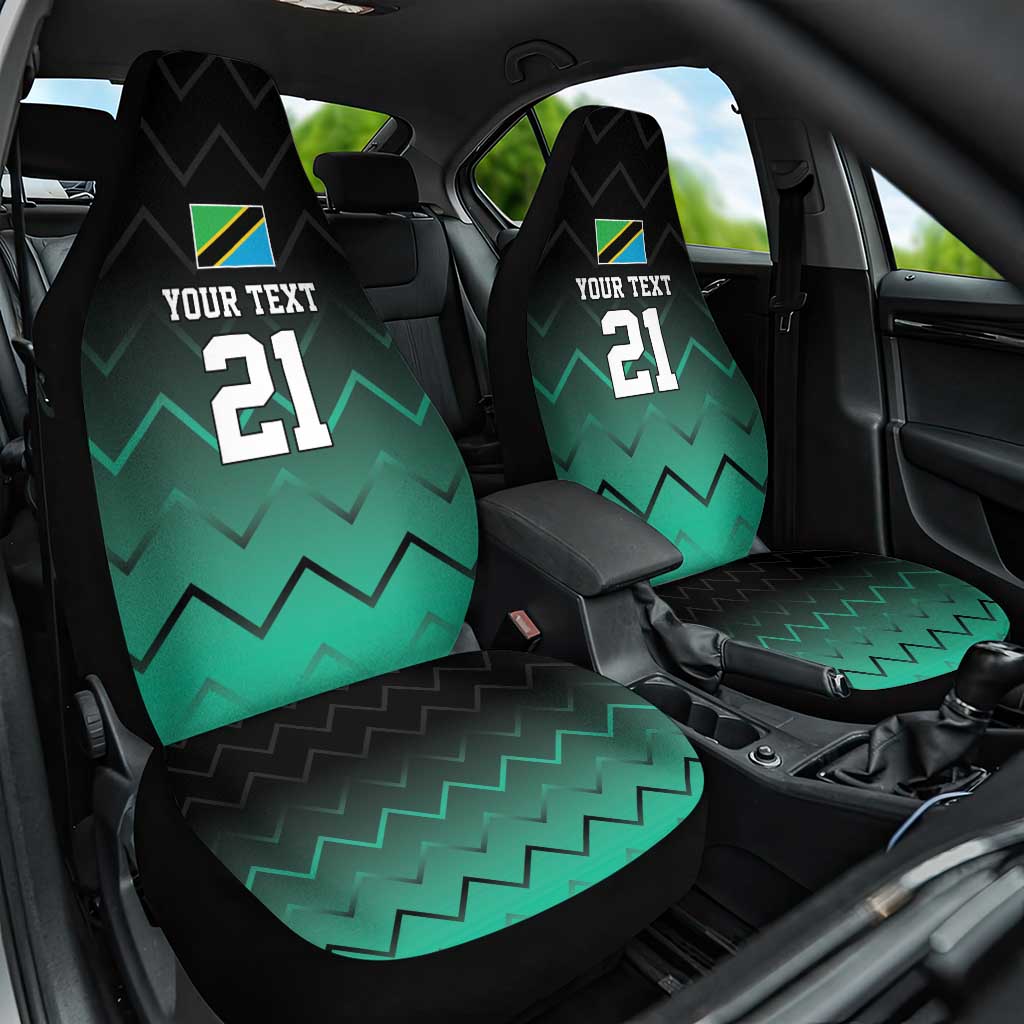 Tanzania Football Custom Car Seat Cover Retro 2023-24 Tanzania History - Wonder Print Shop