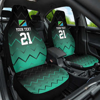 Tanzania Football Custom Car Seat Cover Retro 2023-24 Tanzania History - Wonder Print Shop