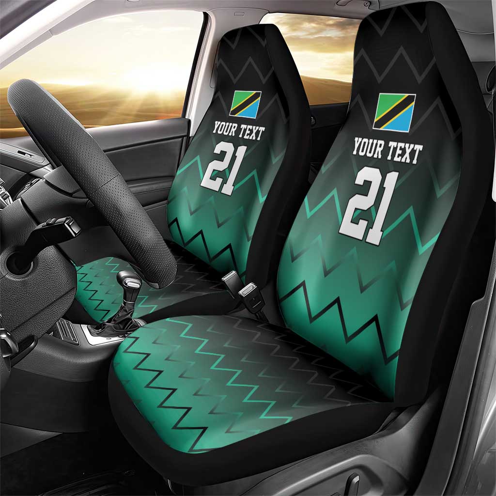 Tanzania Football Custom Car Seat Cover Retro 2023-24 Tanzania History - Wonder Print Shop
