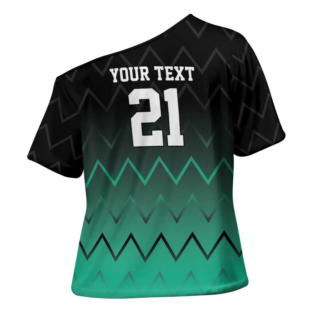 Tanzania Football Custom Cross Shoulder Shirt Retro 2023-24 Tanzania History - Wonder Print Shop