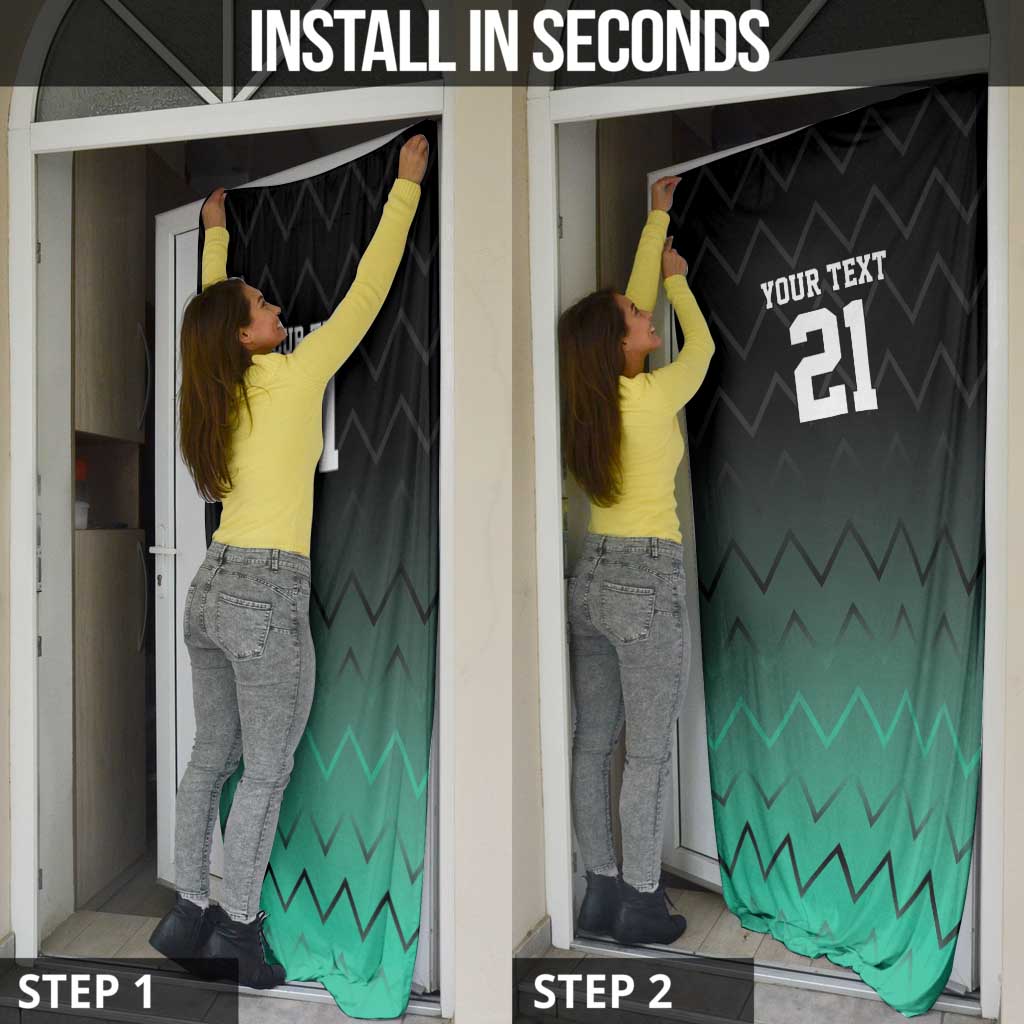 Tanzania Football Custom Door Cover Retro 2023-24 Tanzania History - Wonder Print Shop