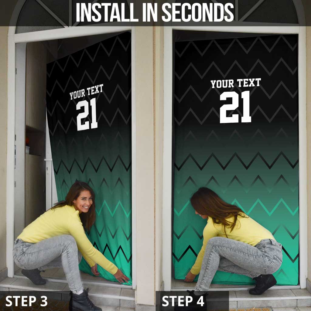 Tanzania Football Custom Door Cover Retro 2023-24 Tanzania History - Wonder Print Shop