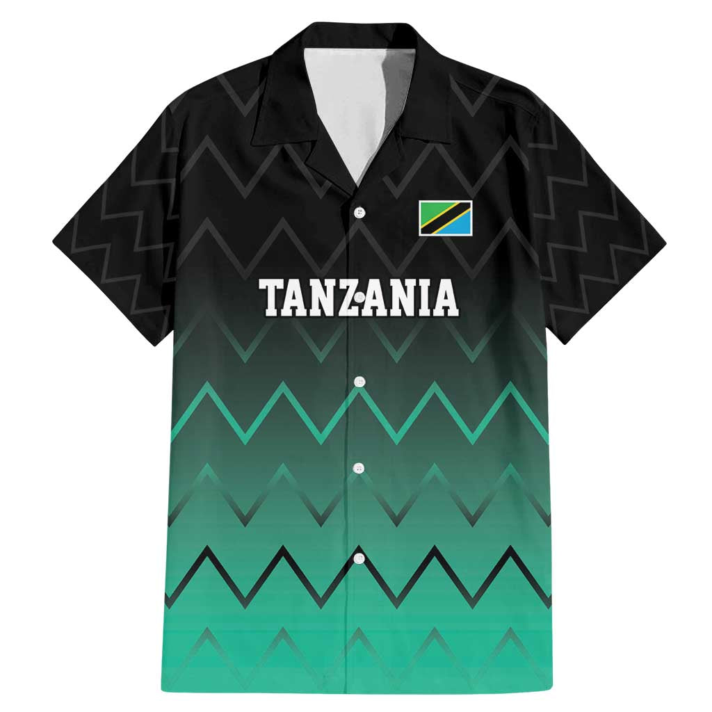 Tanzania Football Custom Family Matching Mermaid Dress and Hawaiian Shirt Retro 2023-24 Tanzania History - Wonder Print Shop