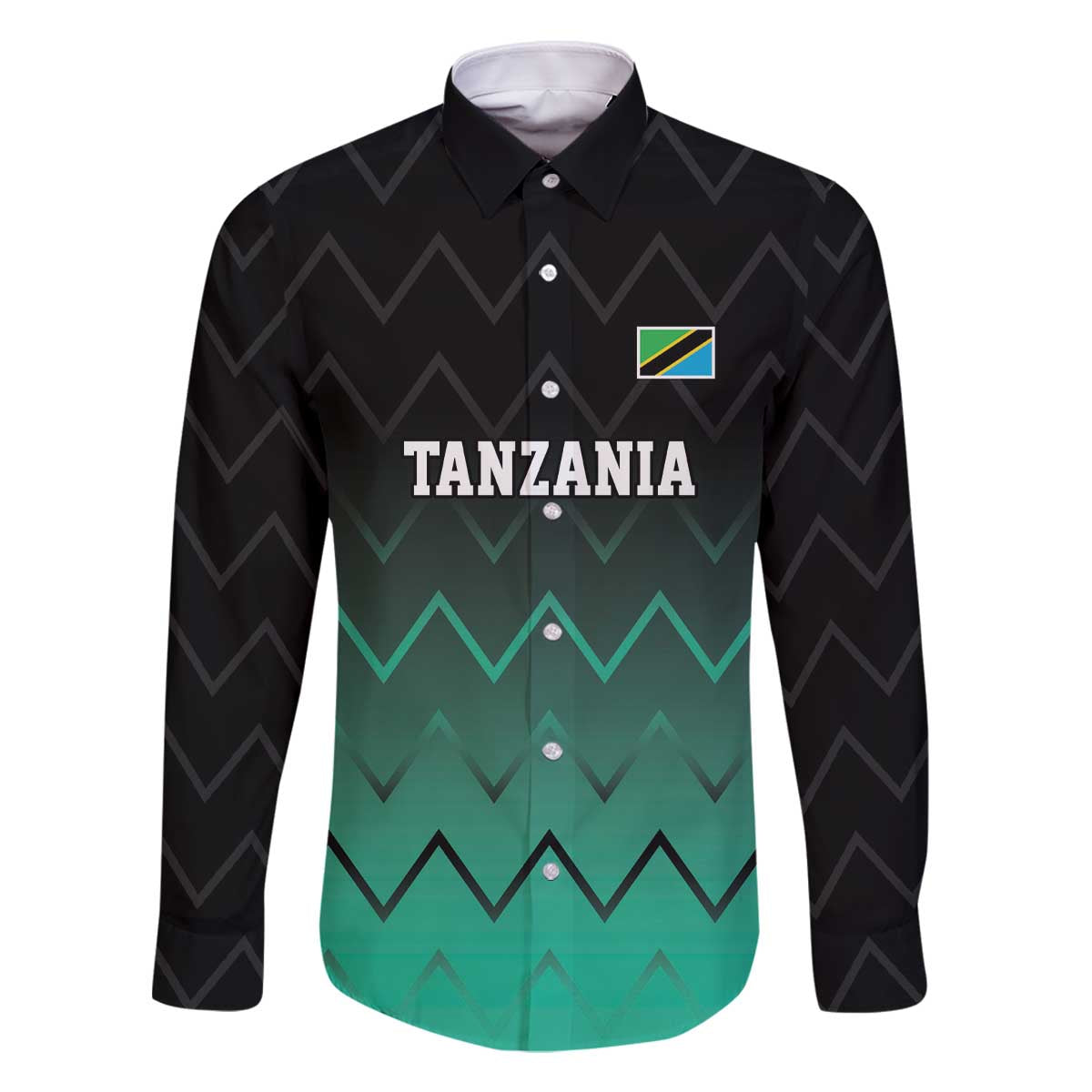 Tanzania Football Custom Family Matching Off The Shoulder Long Sleeve Dress and Hawaiian Shirt Retro 2023-24 Tanzania History - Wonder Print Shop