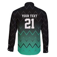 Tanzania Football Custom Family Matching Off The Shoulder Long Sleeve Dress and Hawaiian Shirt Retro 2023-24 Tanzania History - Wonder Print Shop