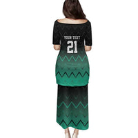 Tanzania Football Custom Family Matching Puletasi and Hawaiian Shirt Retro 2023-24 Tanzania History - Wonder Print Shop