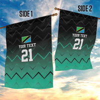 Tanzania Football Custom Garden Flag Retro 2023-24 Tanzania History - Wonder Print Shop